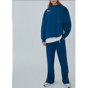 PUMA x ADER T7 Overlay Pants Turquoise blue NWT